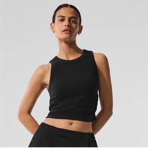 ALO Sway Bra Black Tank